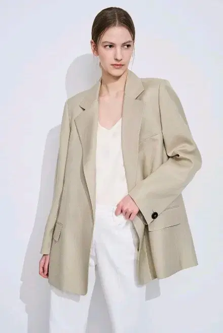 Monoha Suede work jacket (light beige) on Bunjang Global Site.